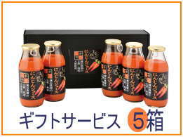 ギフトサービス5箱セット